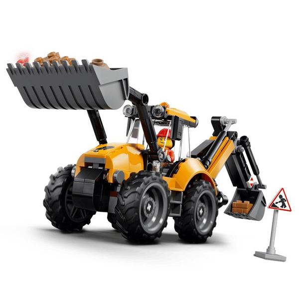 LEGO® City Yellow Backhoe Loader Building Kit