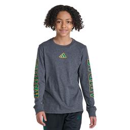 Boys (8-20) Adidas(R) Graphic Camo Lineage Long Sleeve