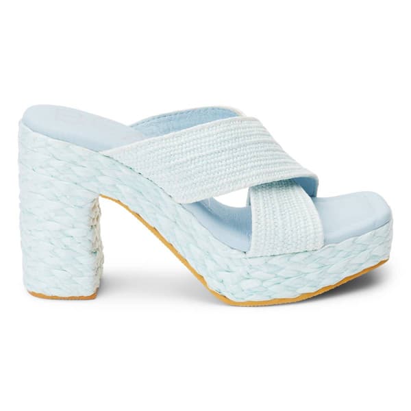 Womens Beach by Matisse Caravan Heeled Slide Sandals