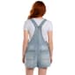 Juniors Celebrity Pink 3in. Denim Shortall Overall Shorts - image 3