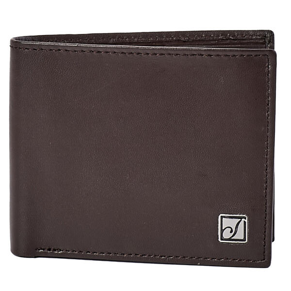 Mens Stone Mountain Sheep Leather Passcase Wallet - image 