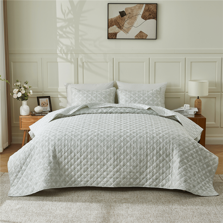 Patina Vie Maison Vintage Floral Bowden Courtyard Quilt Set