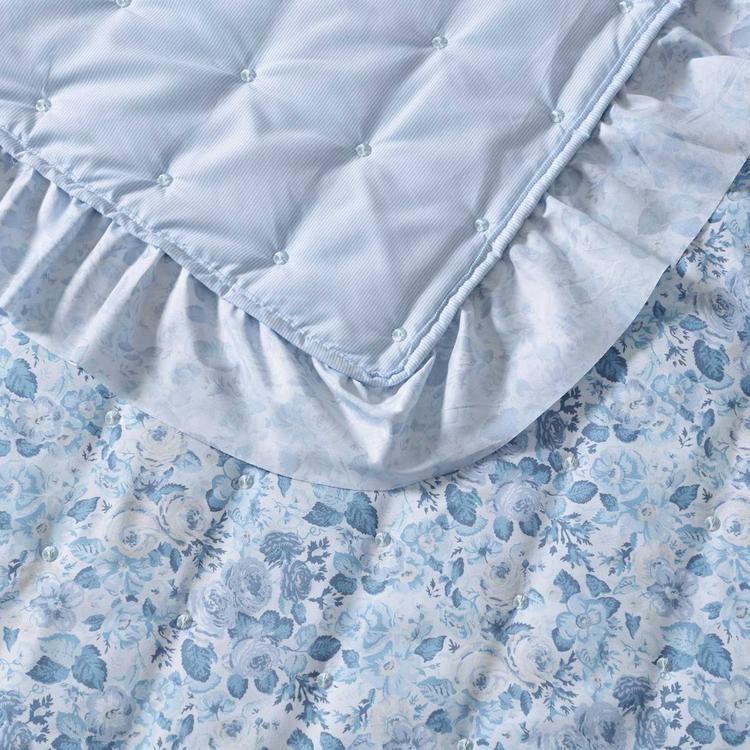 Laura Ashley Quartet Microfiber Quilt Set