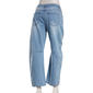 Juniors Wallflower Fearless Curvy Barrel Jeans - image 2