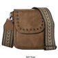 Sam & Hadley Guitar Strap Embossed Studded Crossbody - image 5