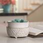 Candle Warmers Etc. Vintage White 2-in-1 Wax Warmer - image 3
