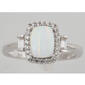 Gemstone Classics&#8482; Created Opal & Sapphire Ring - image 2