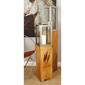 9th & Pike&#174; Light Brown Mango Wood Contemporary Candle Holder - image 2