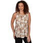 Womens Emaline Verde Grove II Sleeveless Keyhole Neck Blouse - image 1