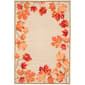 Liora Manne Ravella Falling Leaves Border Rectangular Area Rug - image 1