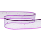 Northlight 12pk. Shimmering Purple Wired Christmas Ribbon Spools - image 5