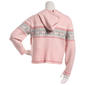 Juniors Plus Madden Girl Jacquard Double Zip Sweater Hoodie - image 3