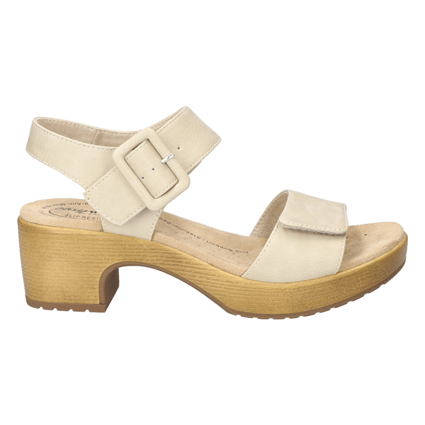 Womens Easy Works by Easy Street Marva Heeled Sandals