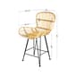 South Shore Balka Rattan Dining Chair w/ Armrests - Set of 2 - image 7