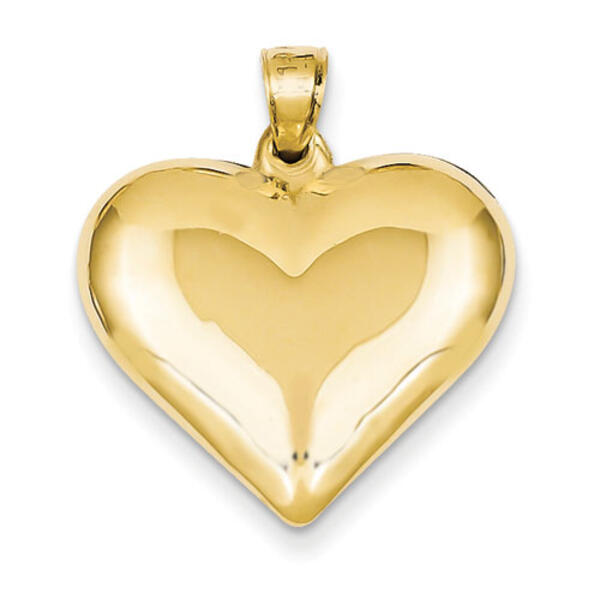 Gold Classics&#40;tm&#41; 14kt. Puffed Heart Pendant in 14k. Gold - image 