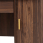 Baxton Studio Hayes Wood Oval Writing Desk - image 7