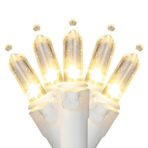 Northlight Seasonal 11.25ft. Clear Christmas Lights - White Wire