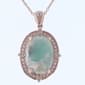 Le Vian(R) Strawberry Gold Peacock Aquaprase(tm) Topaz Pendant - image 1
