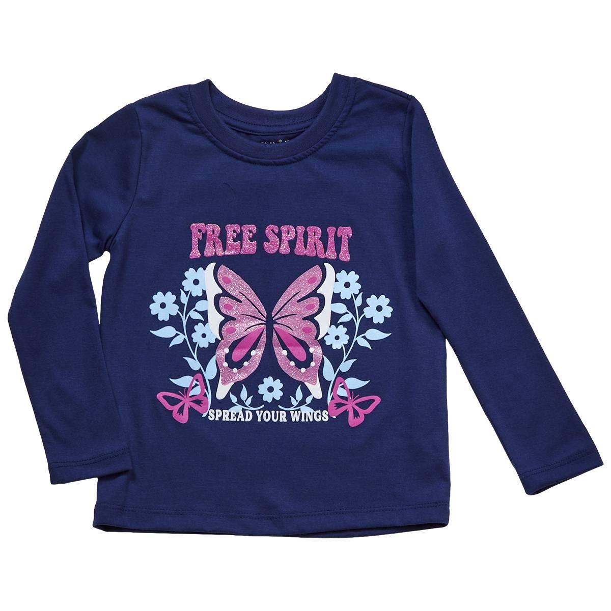 Toddler Girl Tales & Stories Free Spirit Long Sleeve Graphic Tee