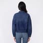Juniors YMI® 80''s Denim Bomber Jacket - image 4