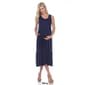 Womens White Mark Tiered Midi Maternity Dress - image 6
