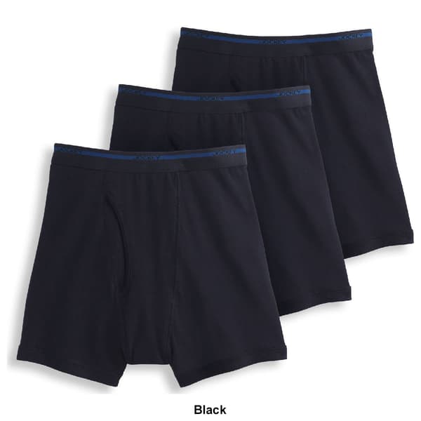 Mens Jockey&#174; Classic 3pk. of Full Rise Boxer Briefs