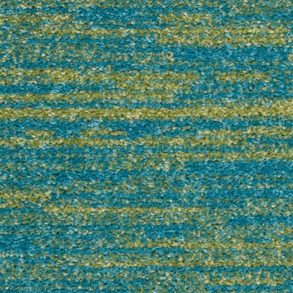 Nourison Essentials Two-Tone Indoor/Outdoor Square Rug