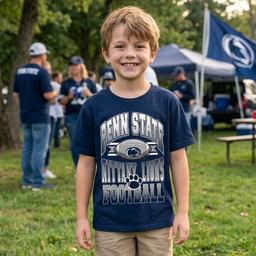 Boys (8-20) NCAA Penn State Nittany Victory Day Short Sleeve Tee