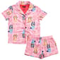 Girls Bluey Summer Time Short Sleeve Pajama Set - image 1