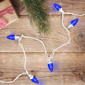 Northlight 16ft. Blue LED C7 Christmas Lights - image 2