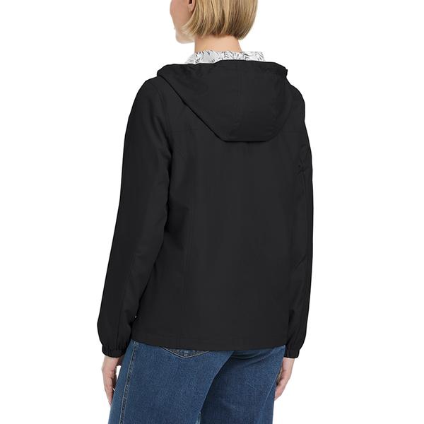 Petite d.e.t.a.i.l.s Windbreaker with Botanical Floral Lining