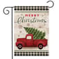Briarwood Lane Christmas Pick Up Truck Holiday Garden Flag - image 1