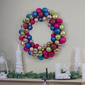 Northlight Seasonal 24in. Multicolor 2-Finish Christmas Wreath - image 2