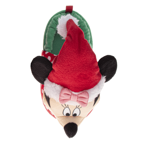 Little Boys  Disney™ Santa Minnie Mouse Christmas Cozy Slippers