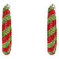 Holiday-Inspired Hoop Earrings - image 3
