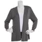 Womens Chloe & Jasmine 26in. Long Sleeve Cable Solid Cardigan - image 1