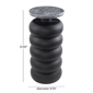 9th & Pike® Contemporary Black Wood Accent Table - image 3