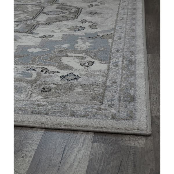 Rugs America™ Everett Heron Cream Rectangle Area Rug Boscov's