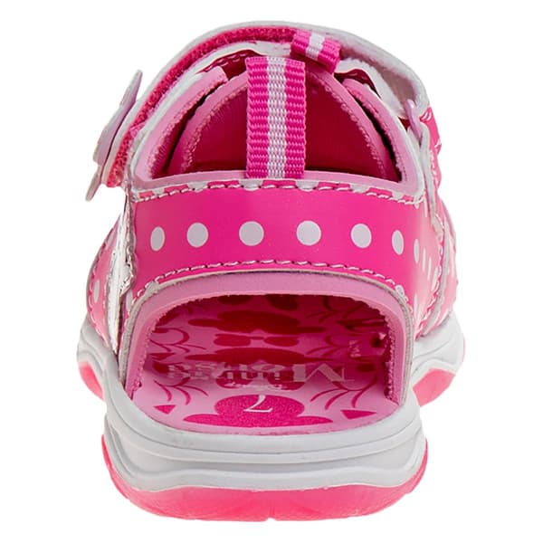 Little Girls Disney Minnie Mouse Closed Toe Sport Sandals