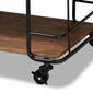 Baxton Studio Neal Rustic Industrial Style Bar & Kitchen Cart - image 6
