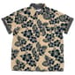 Boys (4-7) Distortion Short Sleeve Hibiscus Button Down Shirt - image 1