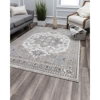 Rugs America™ Everett Heron Cream Rectangle Area Rug - Boscov's