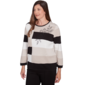 Womens Alfred Dunner Romancing The Stone Blocked Gem Sweater - image 3