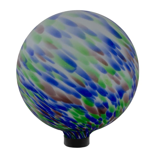 Northlight Seasonal 10in. Swirled Outdoor Garden Gazing Ball