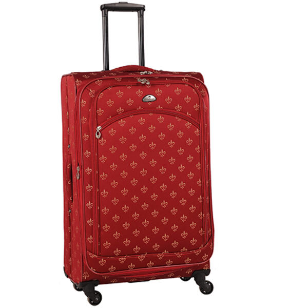 American Flyer Fleur De Lis 5pc. Luggage Set - Red