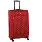 American Flyer Fleur De Lis 5pc. Luggage Set - Red - image 3