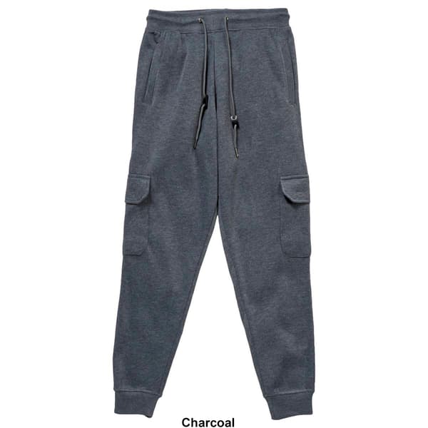 Young Mens Architect® Jean Co. Fleece Cargo Joggers
