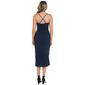 Juniors Emerald Sundae Stretch Lace Side Ruffle Midi Dress - image 2