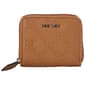 Womens Nine West Norah Zip Around Wallet - Dark Camel - image 1