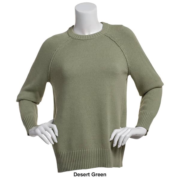 Petite 89th & Madison Perfect Crew Neck Sweater